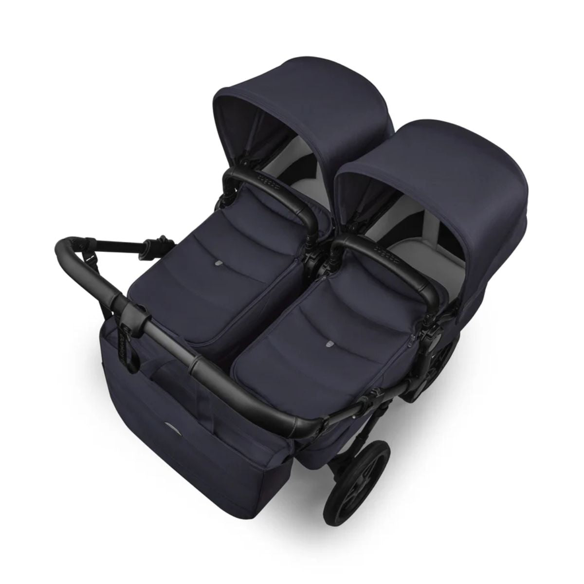 Bugaboo Donkey 6 Complete Single-to-Double Stroller - Black / Deep Indigo - Comfort and Premium Experience