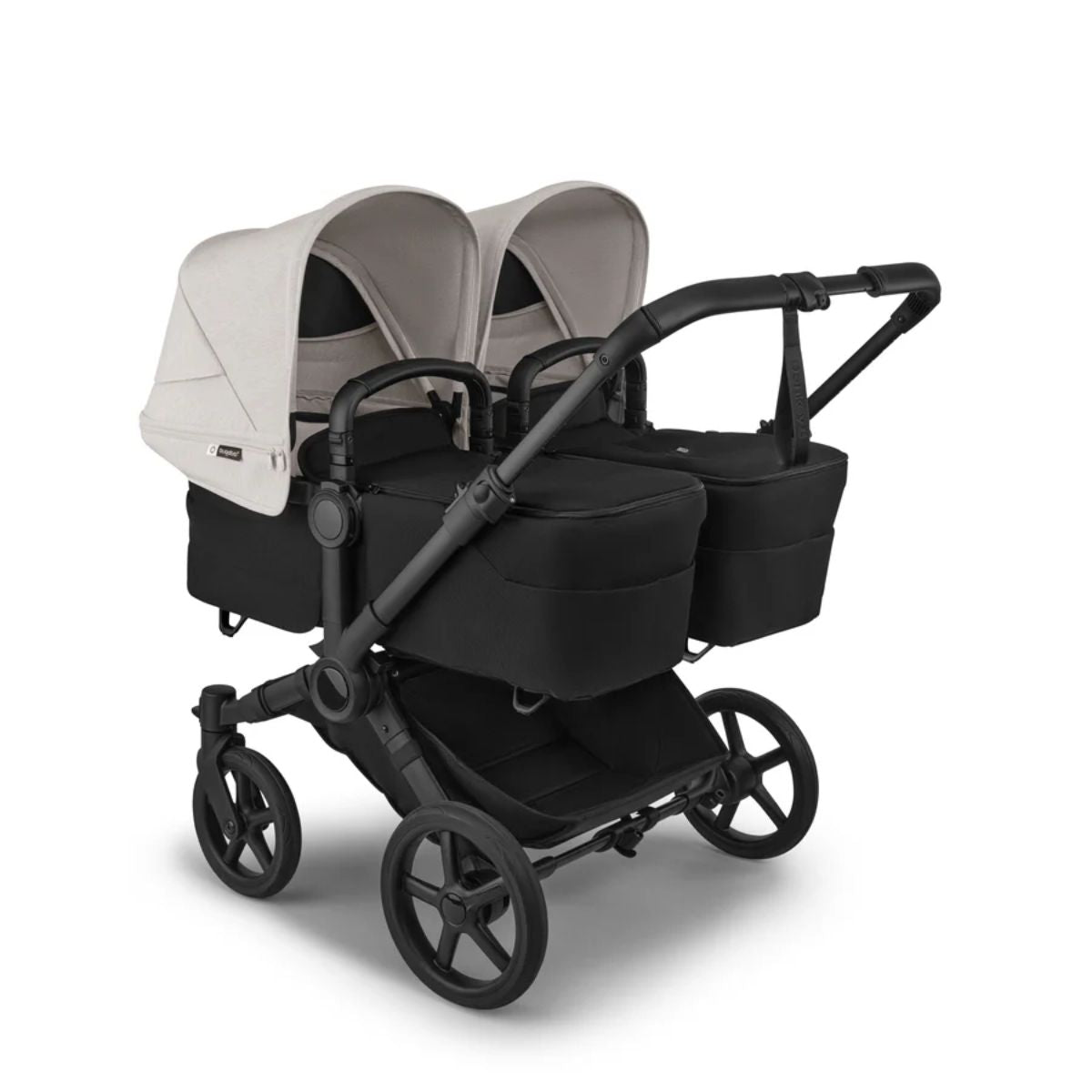 Bugaboo Donkey 6 Complete Single-to-Double Stroller - Black / Heritage Black / Misty White - Comfort and Premium Experience